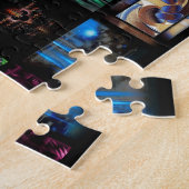 Dekoratives Pop-Art-Muster Puzzle (Seite)