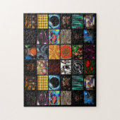 Dekoratives Pop-Art-Muster Puzzle (Vertikal)