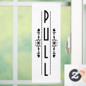Dekoratives Punktschild, Fensteraufkleber (Zuhause)