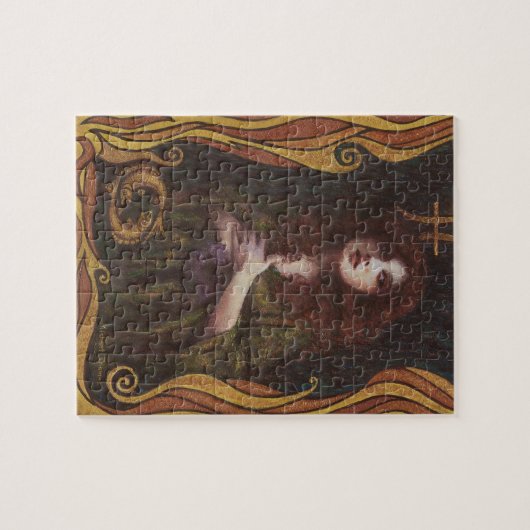 Dekoratives Puzzle Fische (Horizontal)