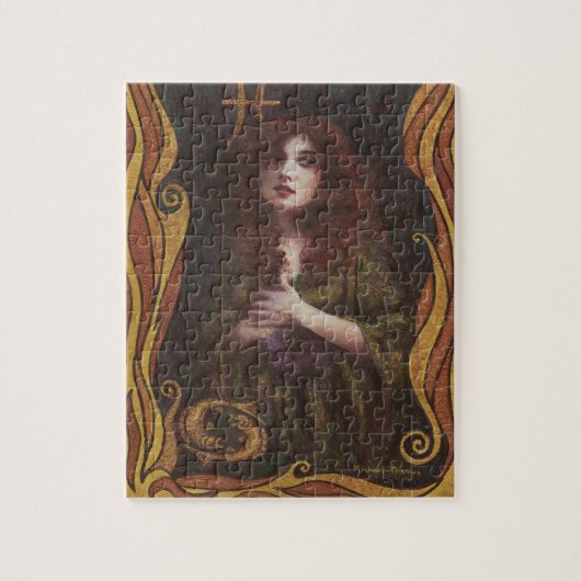 Dekoratives Puzzle Fische (Vertikal)