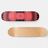 Dekoratives Radialmuster: Skateboard (Horizontal)