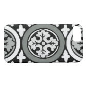Dekoratives Renaissance Rosette Tile Design Case-Mate iPhone Hülle (Rückseite (Horizontal))