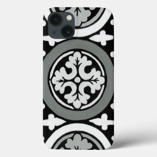 Dekoratives Renaissance Rosette Tile Design Case-Mate iPhone Hülle (Rückseite)
