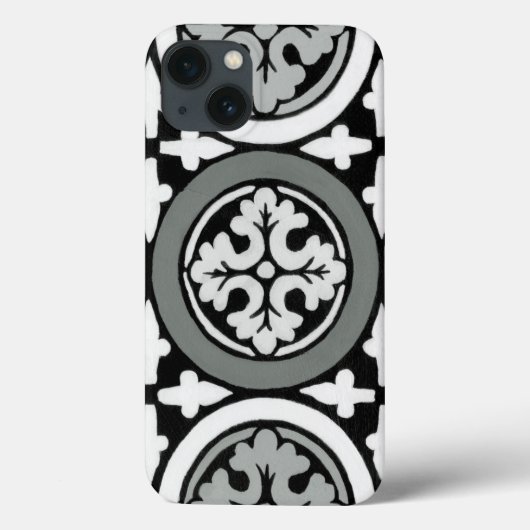 Dekoratives Renaissance Rosette Tile Design Case-Mate iPhone Hülle (Rückseite)