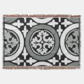Dekoratives Renaissance Rosette Tile Design Decke (Vorderseite)