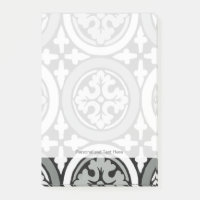 Dekoratives Renaissance Rosette Tile Design