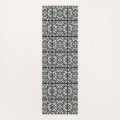 Dekoratives Renaissance Rosette Tile Design Yogamatte (Rückseite)