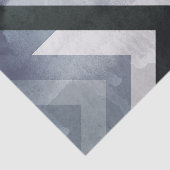 Dekoratives schwarzes u. Weiß beunruhigtes Muster Seidenpapier (Ausschnitt)