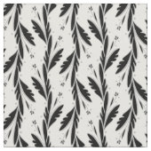 Dekoratives Schwarzes Weinmuster Stoff (Nahaufnahme)