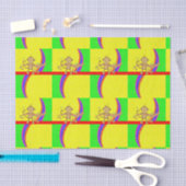 Dekoratives Seidenpapier Affe (Handwerk)