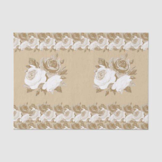 Dekoratives Seidenpapier Blumen (Vorderseite)