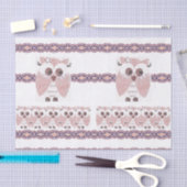 Dekoratives Seidenpapier Eule (Handwerk)