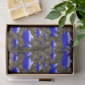 Dekoratives Seidenpapier Fisch (Geschenk)