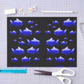 Dekoratives Seidenpapier Fisch (Handwerk)