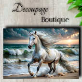 Dekoratives Serviettenpapier Beach Spirit Seidenpapier