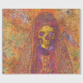 Dekoratives Skeleton Packpapier (Flach)