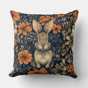 Dekoratives William-Morris-Hasen-Kissen Kissen