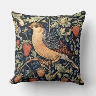 Dekoratives William Morris Vogel Kissenhülle Kissen