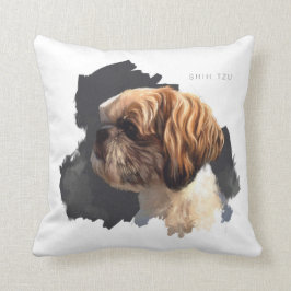 Dekoratives Wurfs-Kissen Shih Tzu Kissen