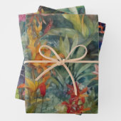 DEKORATIVPAPIER DES REGENWALDES GESCHENKPAPIER SET (Beispiel)