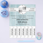 Dekorator des Hausmeisters AN Beruflich Flyer (Einzeln)