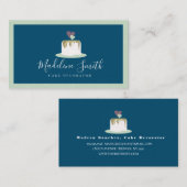 Dekorator für Hochzeitstorte Visitenkarte (Vorne/Hinten)