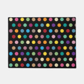 Dekorator Polka Dot Pattern Fußmatte (Vorderseite)