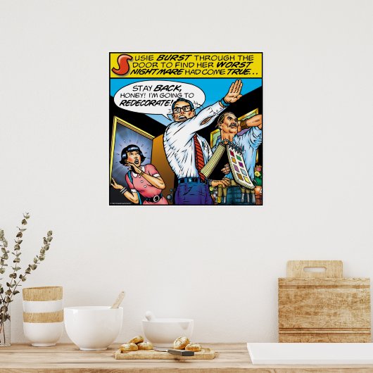 Dekorator Typ Poster (Küche)