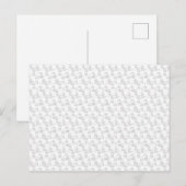 Dekordesign Nineteen Ankündigungspostkarte (Vorne/Hinten)