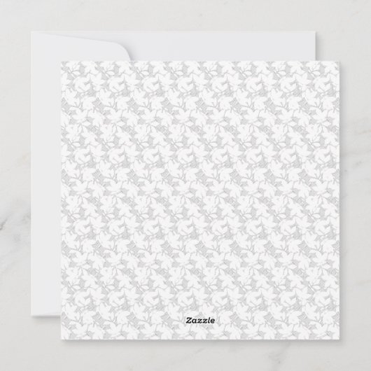 Dekordesign Nineteen Feiertagskarte (Rückseite)