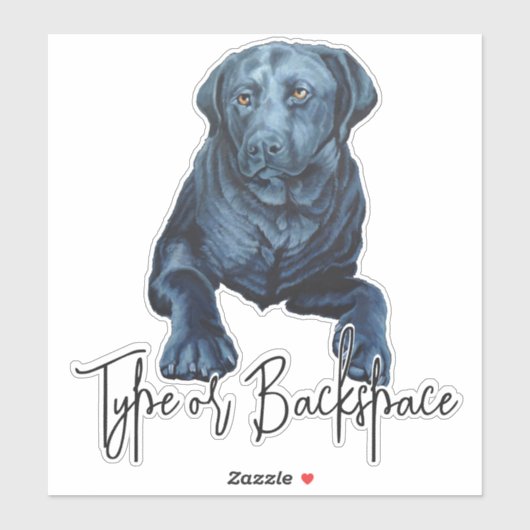 Dekore für benutzerdefinierte Labrador-Hunde in sc Aufkleber (Blatt)