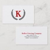 Dekorelemente Visitenkarte (Vorne/Hinten)