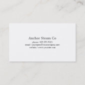 Dekorelemente Visitenkarte (Rückseite)