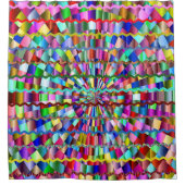 Dekorfarben Duschvorhang (Vorderseite)