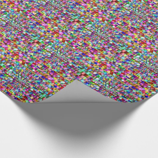 Dekorfarben Geschenkpapier (Ecke)