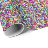 Dekorfarben Geschenkpapier (Rolleneckpunkt)