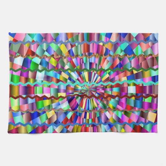 Dekorfarben Geschirrtuch (Horizontal)