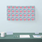 Dekorfarbene Fliese Banner (Messe)