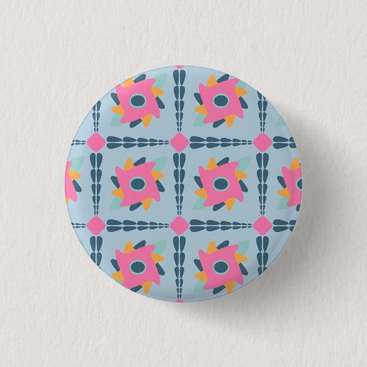 Dekorfarbene Fliese Button (Vorderseite)