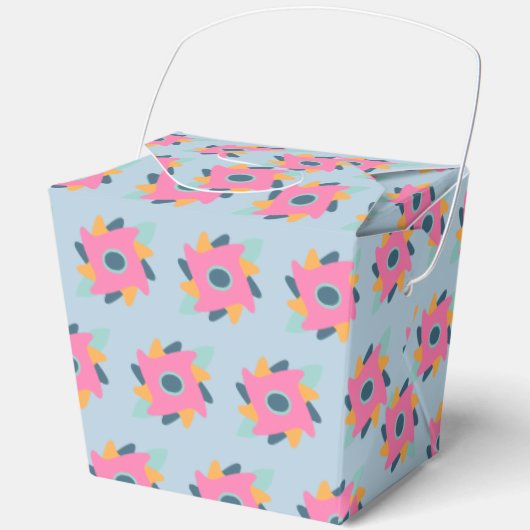 Dekorfarbene Fliese Geschenkschachtel (Vorderseite)