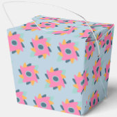 Dekorfarbene Fliese Geschenkschachtel (Rückseite)