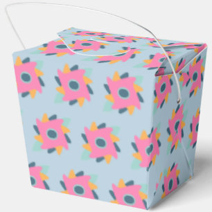 Dekorfarbene Fliese Geschenkschachtel