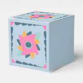 Dekorfarbene Fliese Geschenkschachtel (Vorderseite)