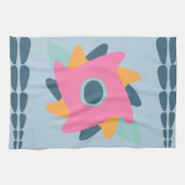 Dekorfarbene Fliese Geschirrtuch (Horizontal)