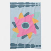 Dekorfarbene Fliese Geschirrtuch (Vertikal)