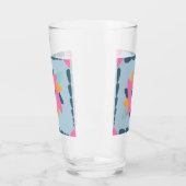 Dekorfarbene Fliese Glas (Links)