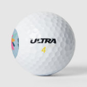 Dekorfarbene Fliese Golfball (Logo)