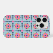 Dekorfarbene Fliese iPhone Hülle (Rückseite (Horizontal))