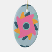 Dekorfarbene Fliese Keramik Ornament (Rechts)